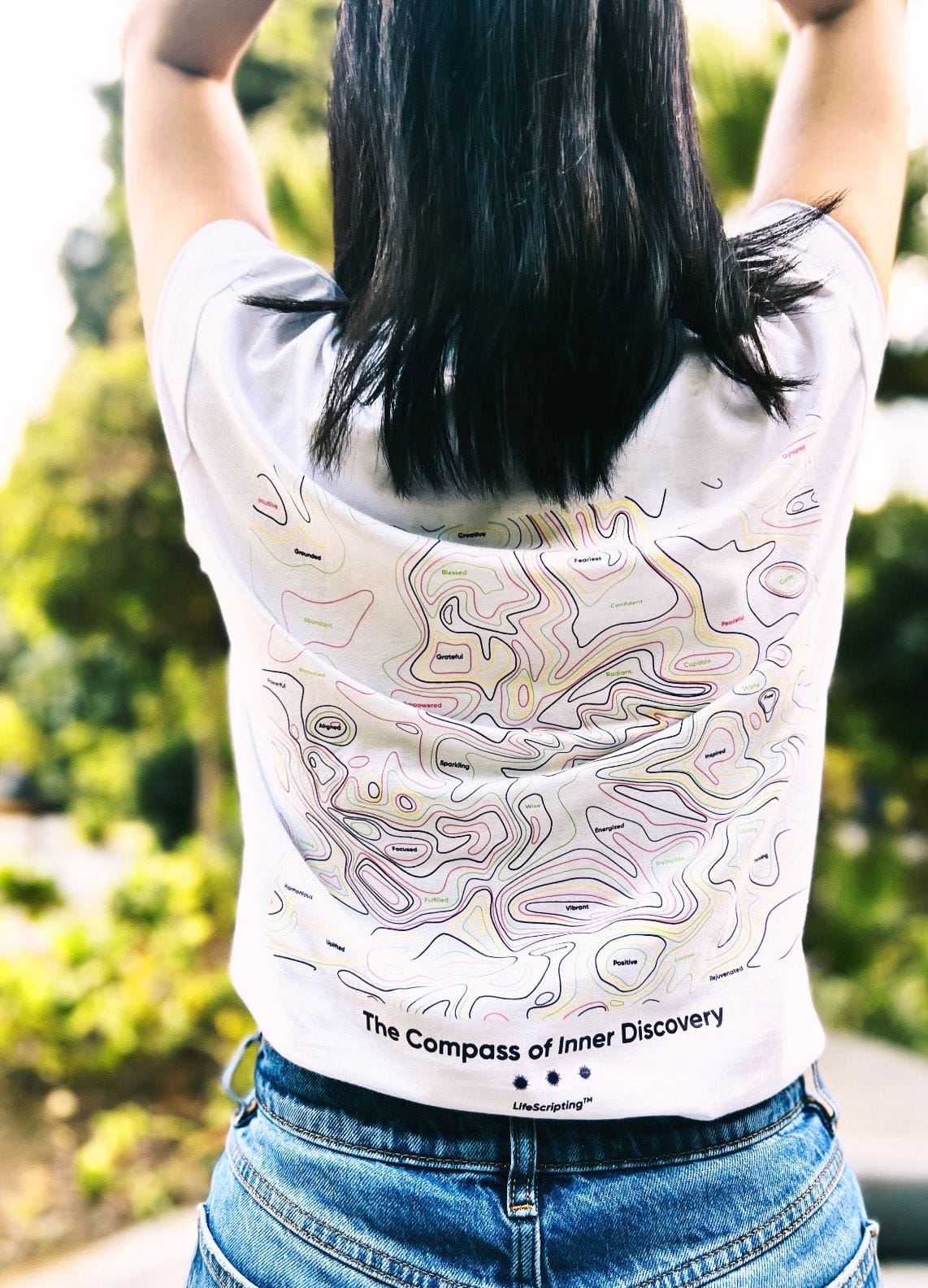 The Compass of Inner Discovery (women's tshirt)