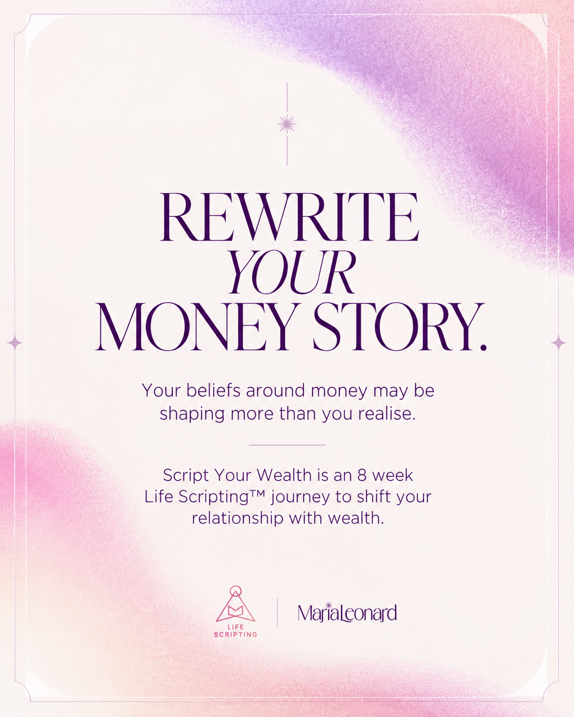Script Your Wealth - 8 week programme
