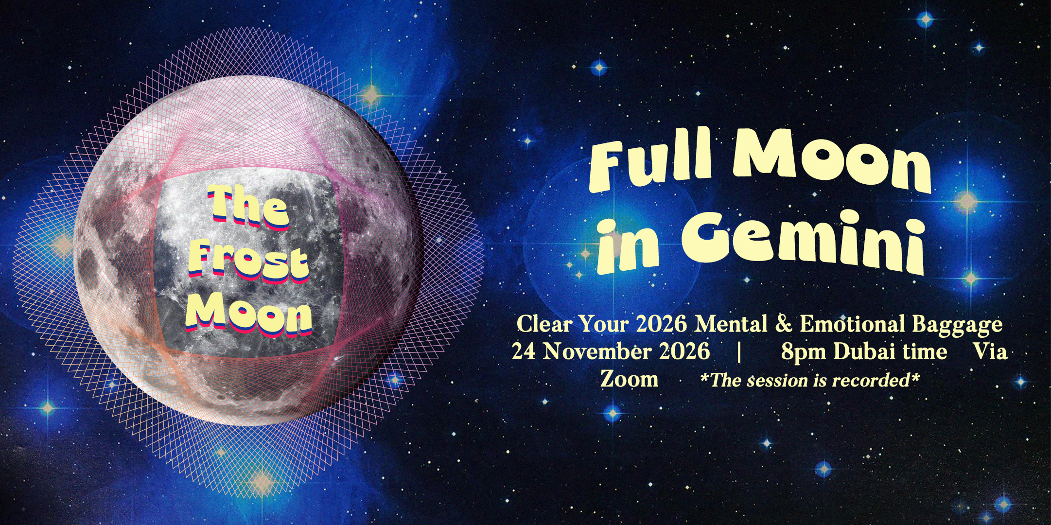 Clear Your 2026 Mental & Emotional Baggage – Full Moon in Gemini The Frost Moon